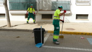 Refuerzo en las labores de limpieza