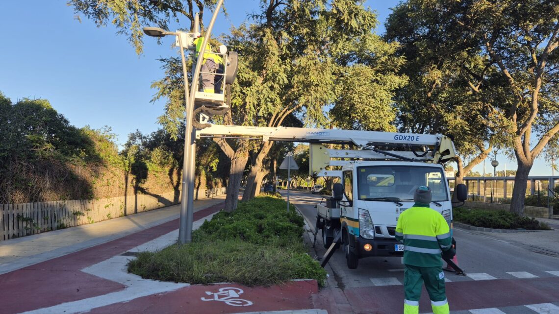 Revisión y mantenimiento del sistema de videovigilancia en Costa Ballena