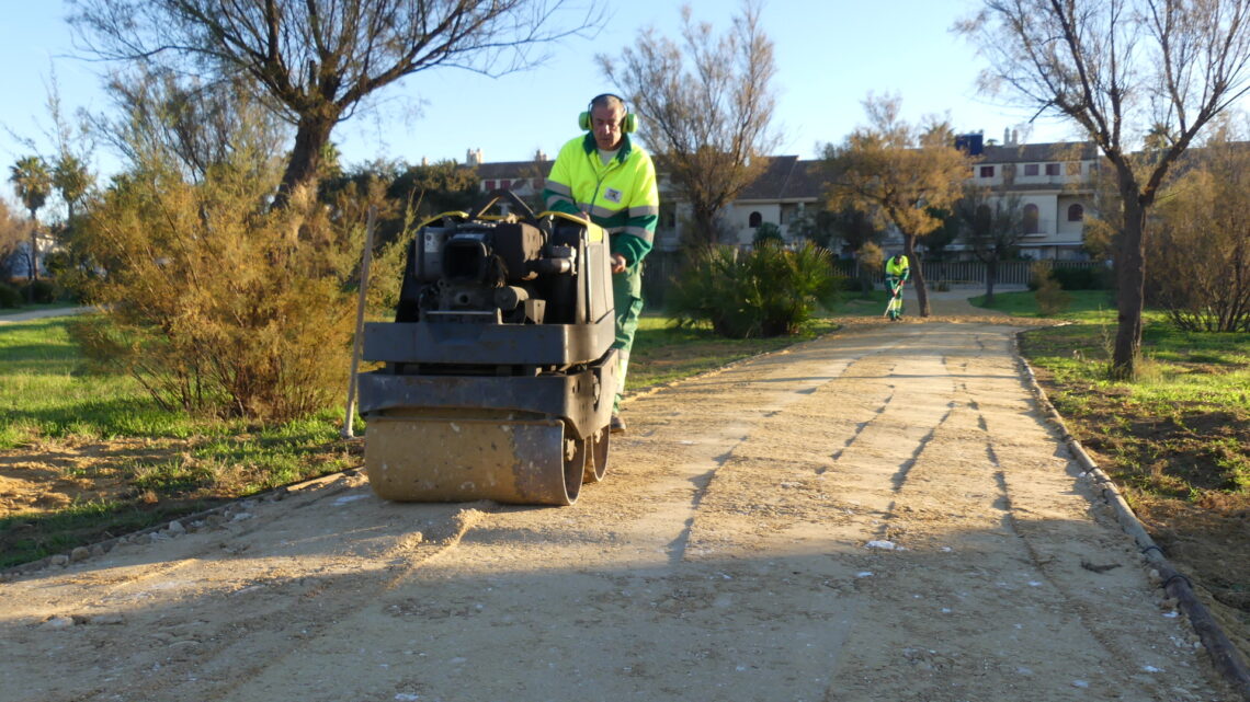 Resanado del camino de albero litoral