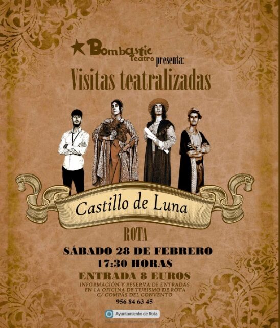 Visita teatralizada al Castillo de Luna para este 28F