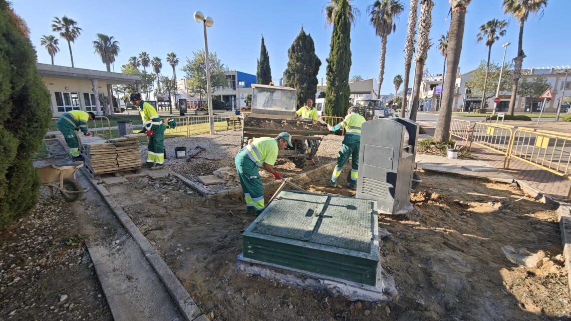 El plan de rehabilitación de pavimento continúa por la plaza de la Estación Intermodal tras finalizar en la calle Bogavante