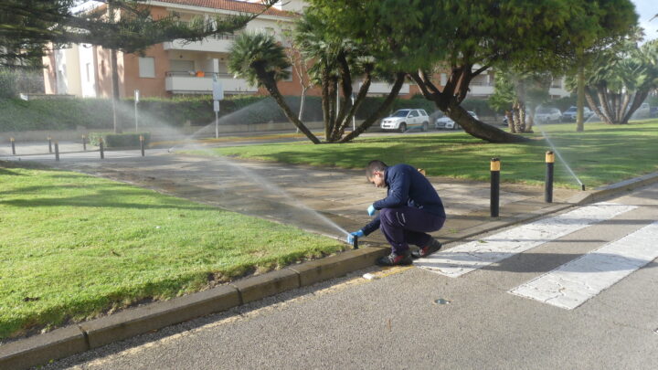 Control anual de la Legionella en la red general de riego de Costa Ballena