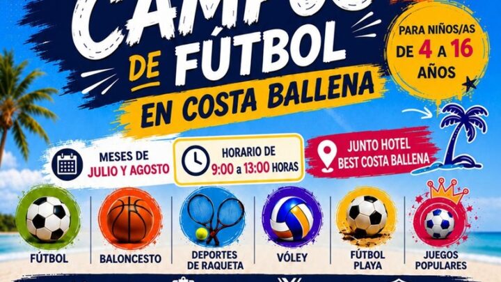 BH Fútbol Academy pone en marcha su Campus de Verano en Costa Ballena con una amplia oferta multideporte